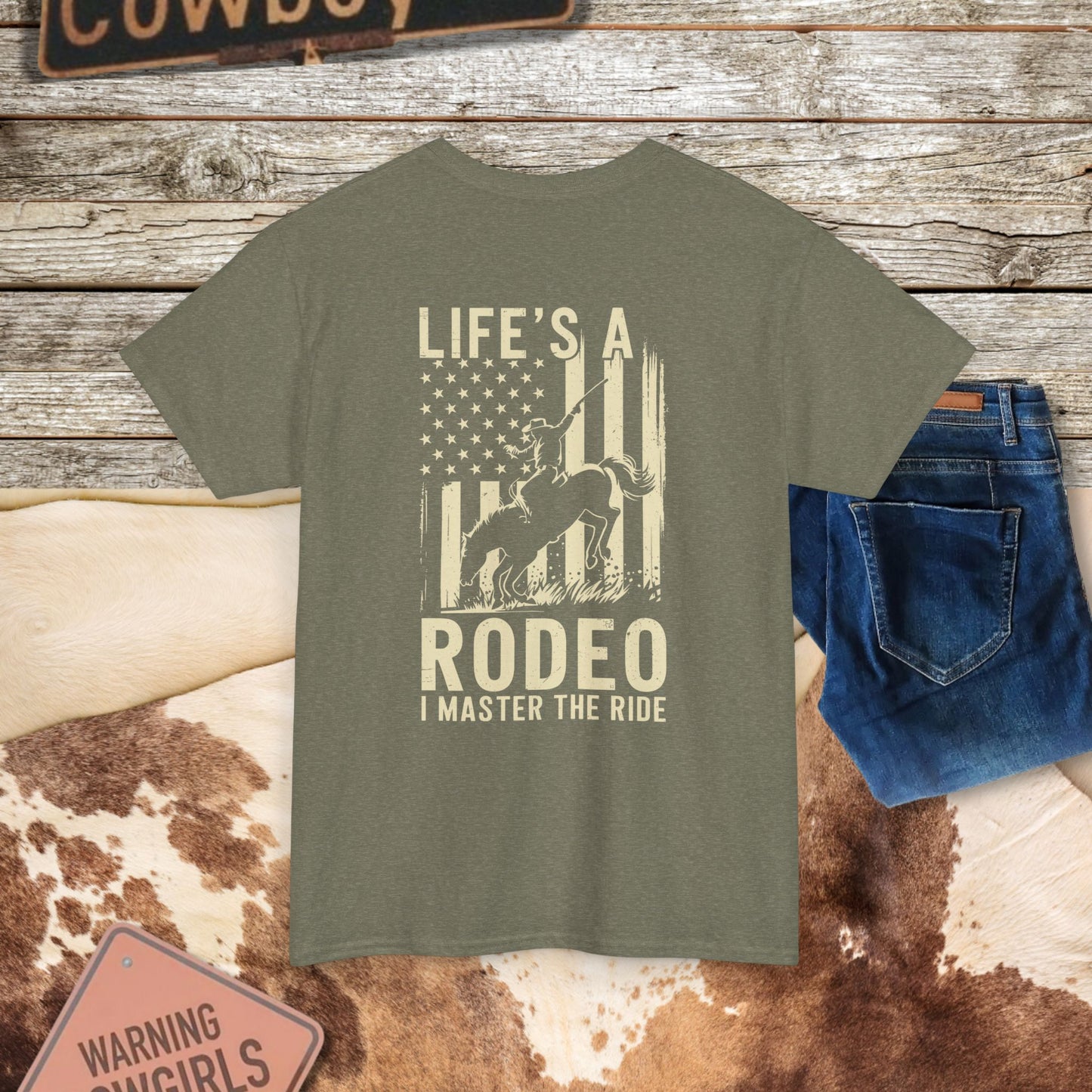 Flag Rodeo Tee