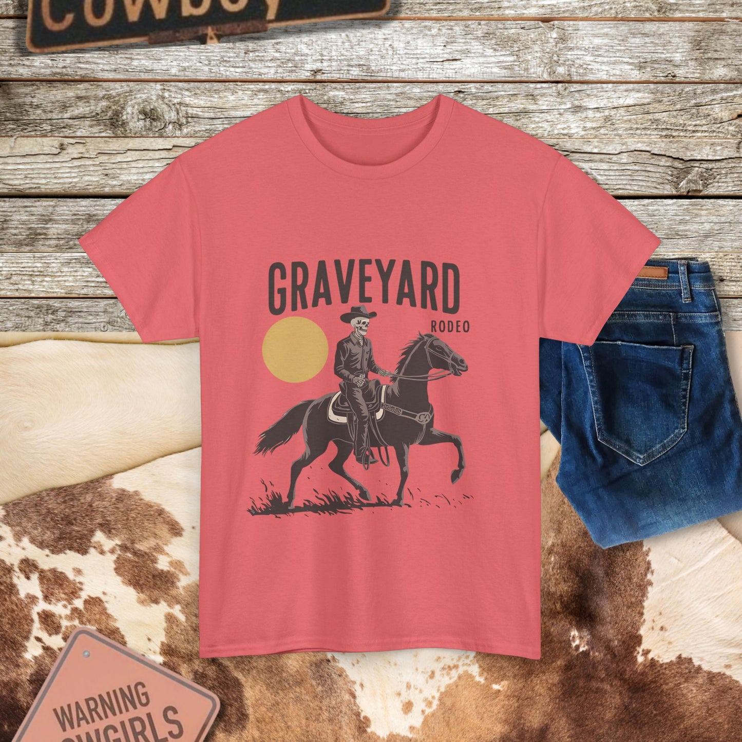 Skeleton Rodeo Tee