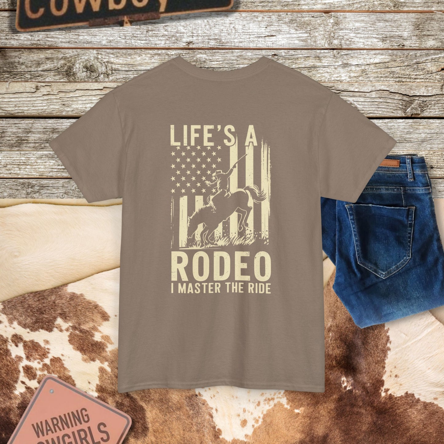 Flag Rodeo Tee