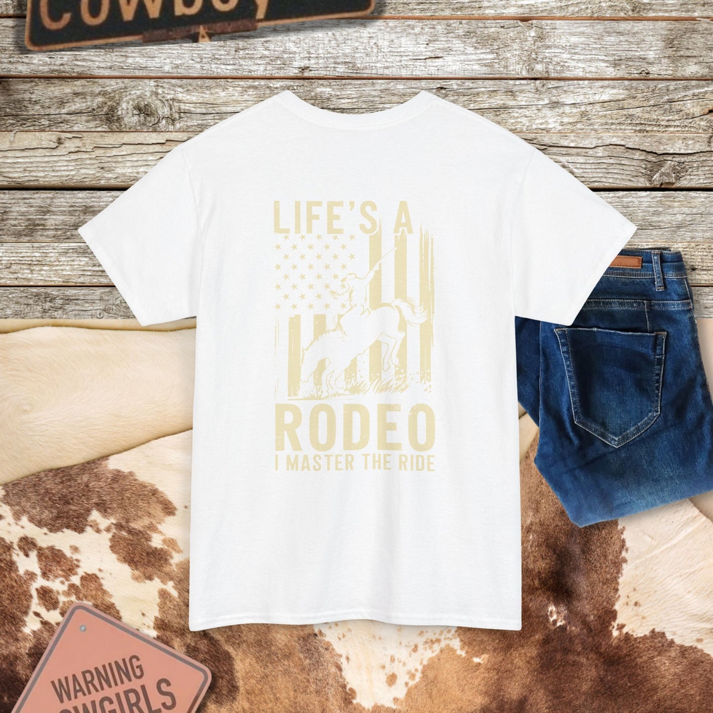 Flag Rodeo Tee