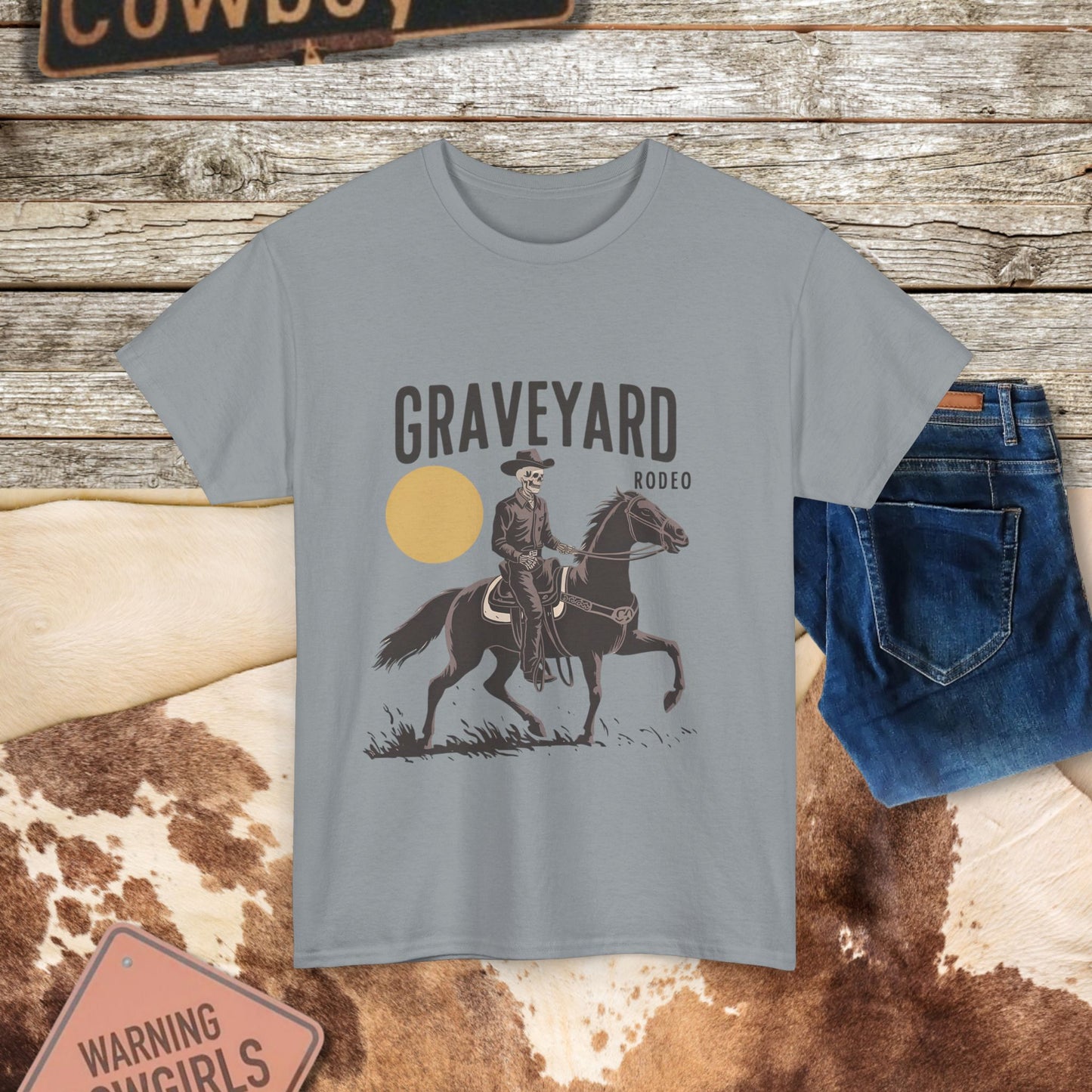 Skeleton Rodeo Tee