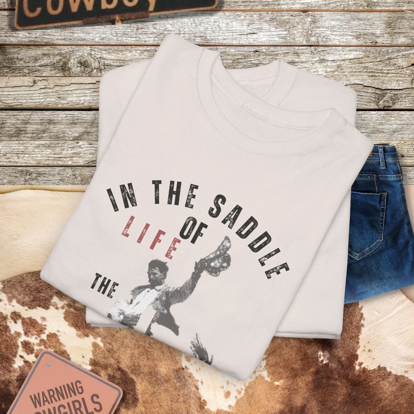 Christian Cross Western Tee Shirt