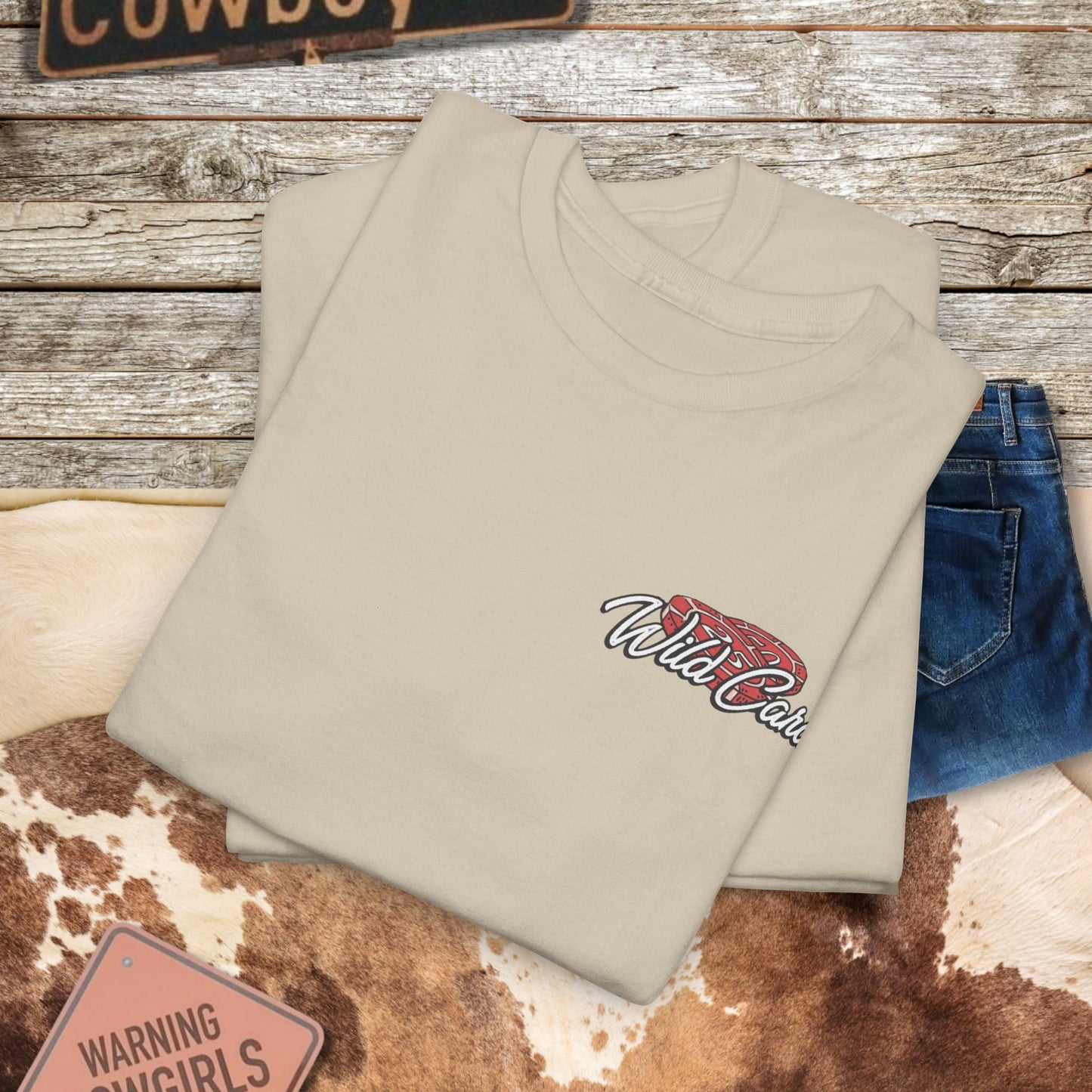Boho Western Tee Shirt - Wild Card
