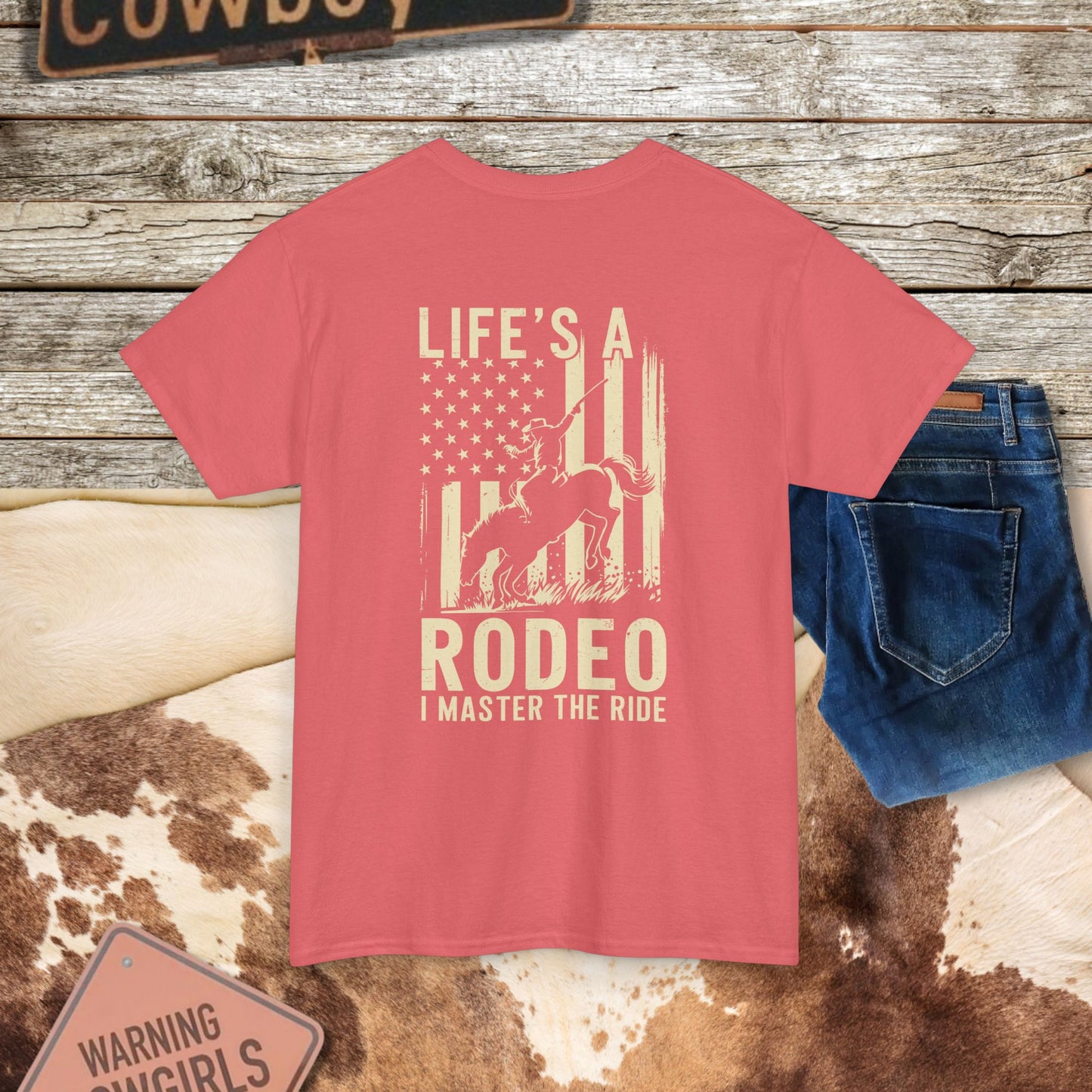 Flag Rodeo Tee