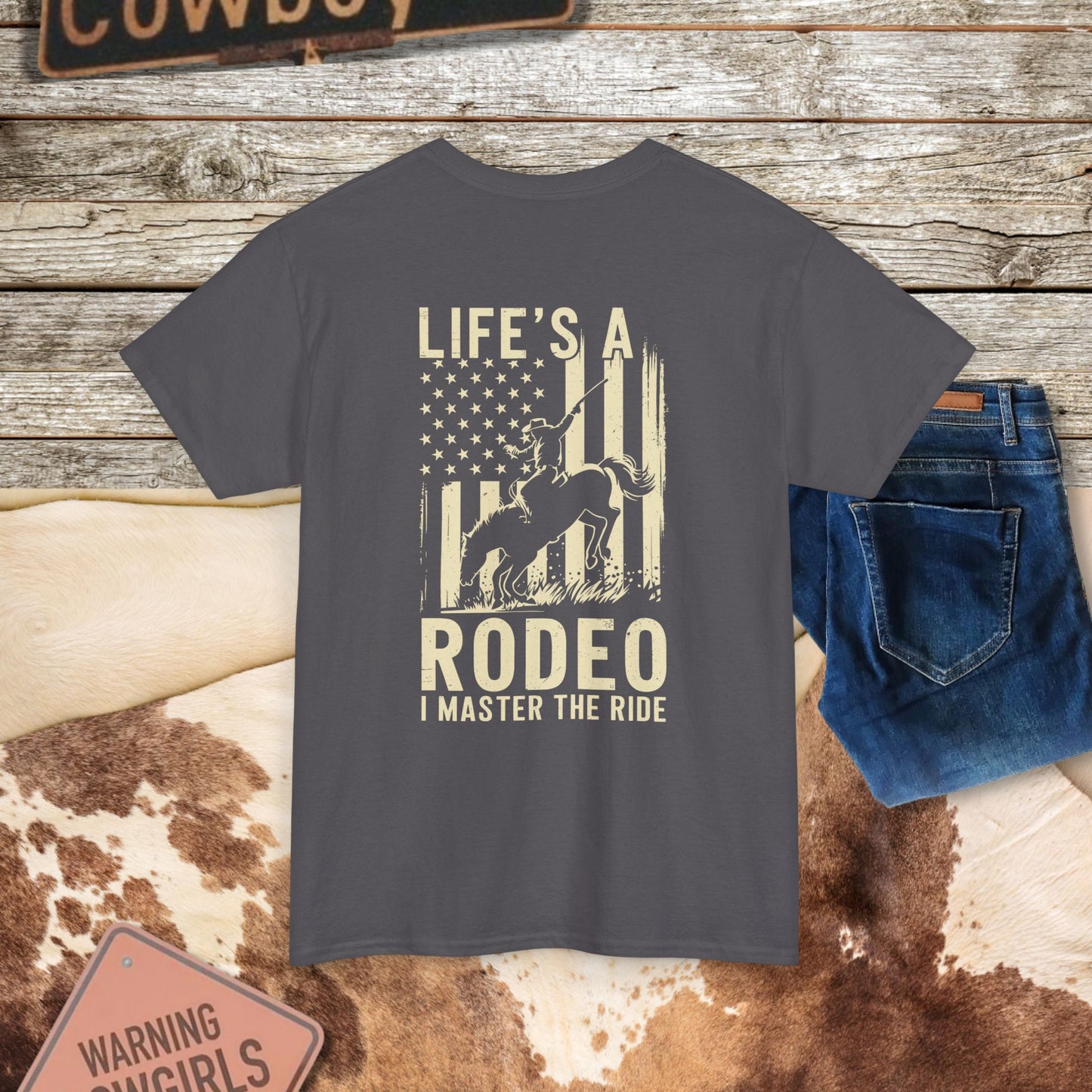 Flag Rodeo Tee