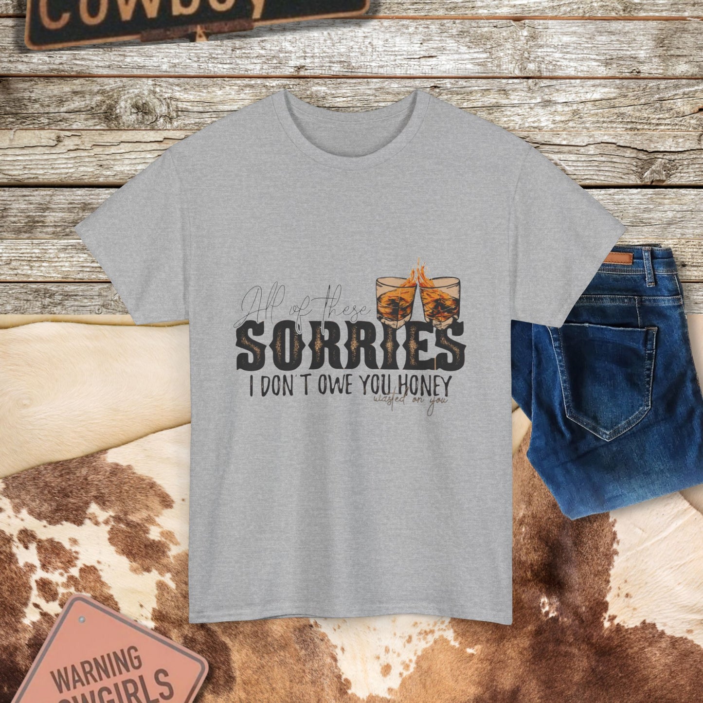 Sorries Drinking Comfy Tee
