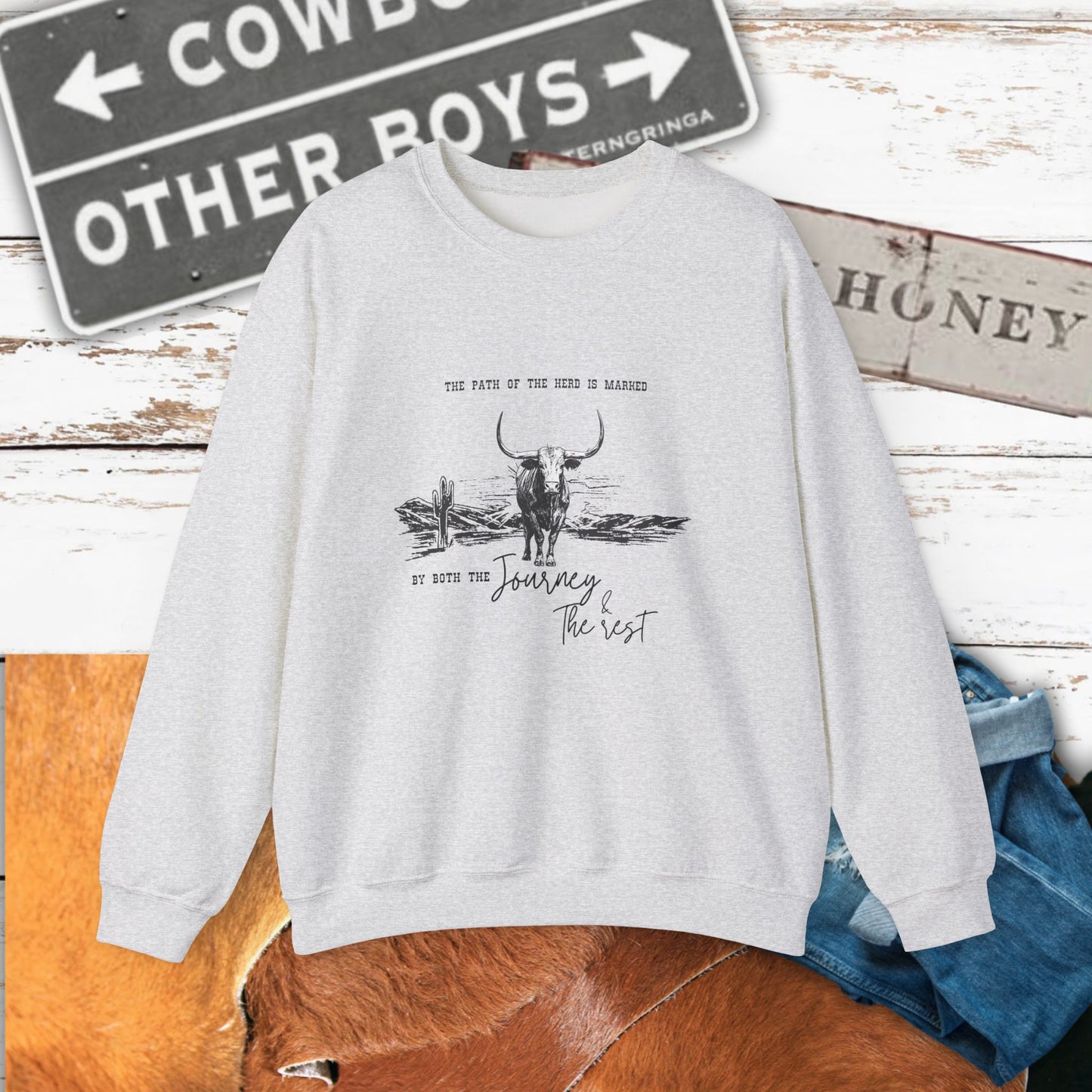 Journey & Path Crewneck