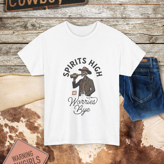 Skeleton Cowboy Tee