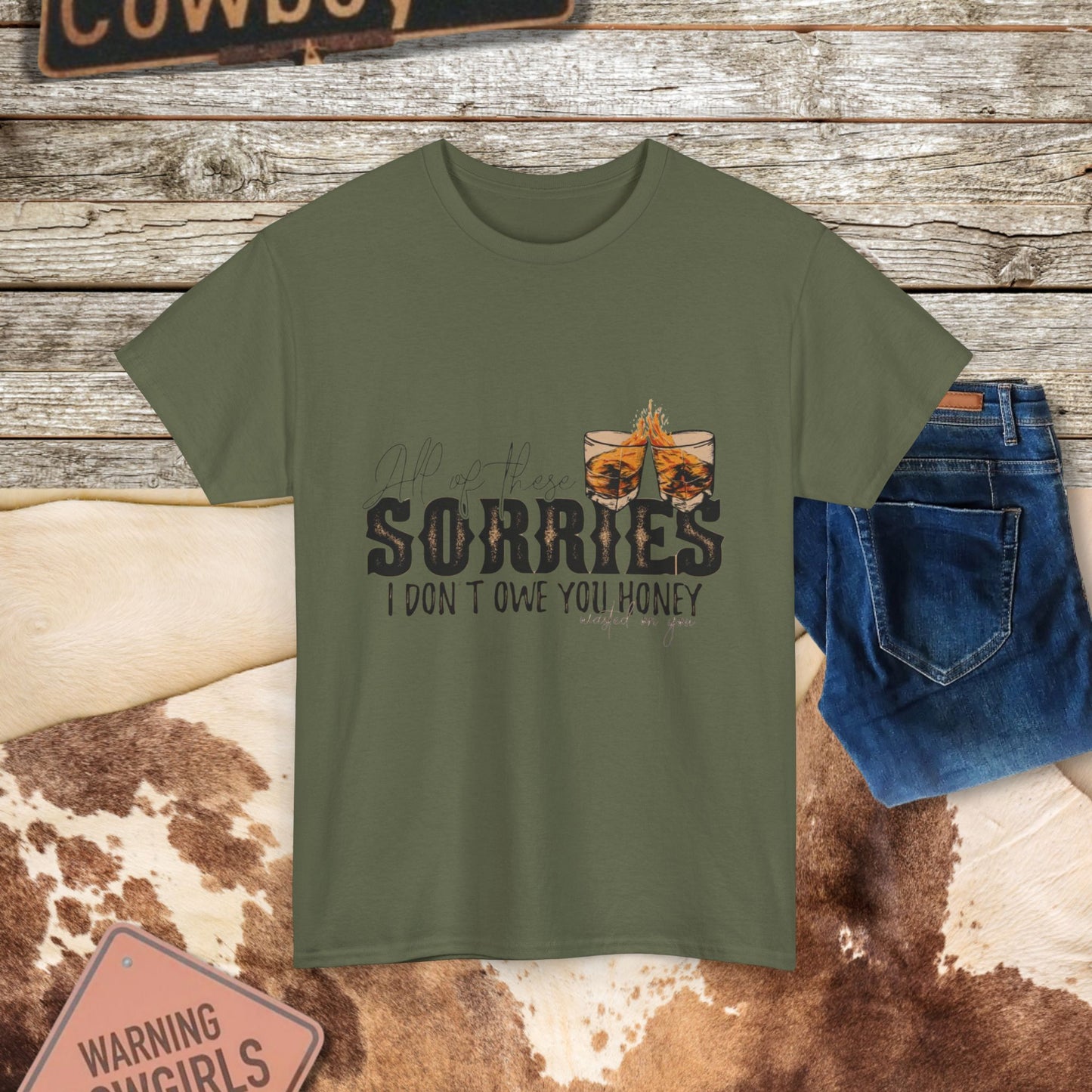 Sorries Drinking Comfy Tee