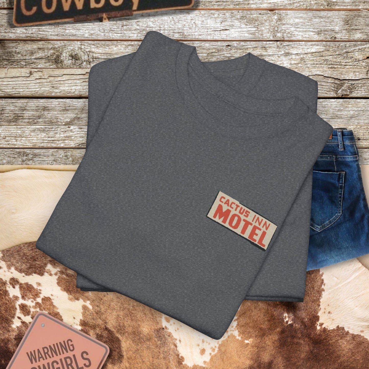 Western Cactus Motel Tee