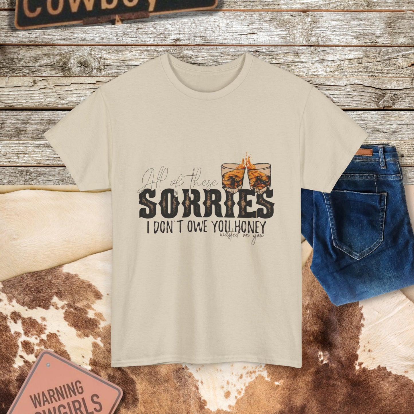 Sorries Drinking Comfy Tee