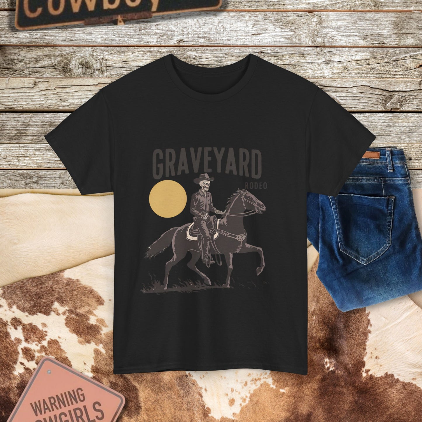 Skeleton Rodeo Tee
