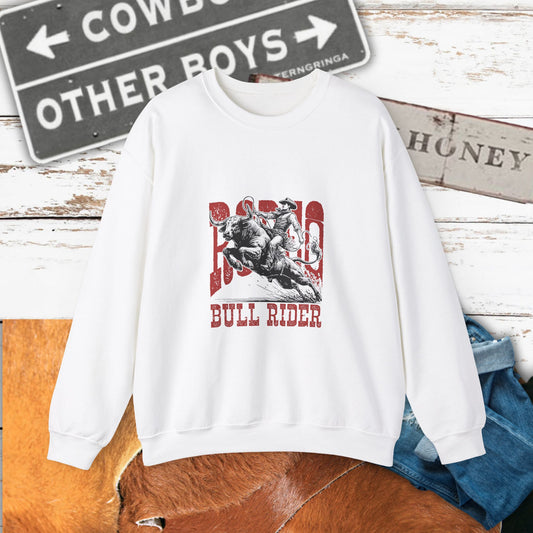 Bull Rider Vintage Crewneck