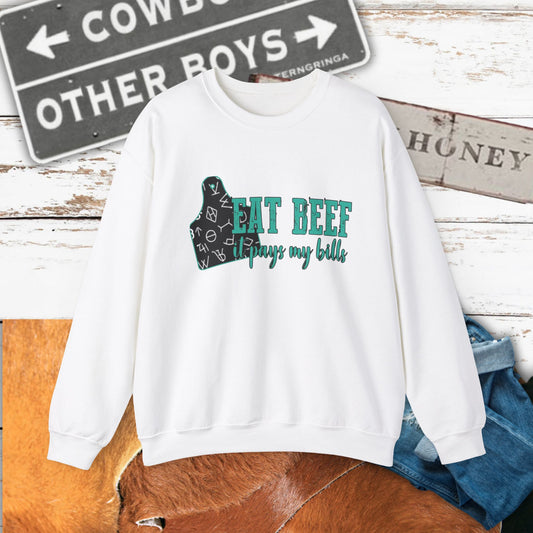 Eat Beef Crewneck