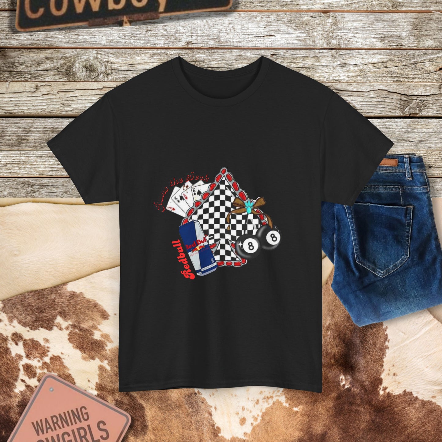 Redbull Checkered Comfy Tee