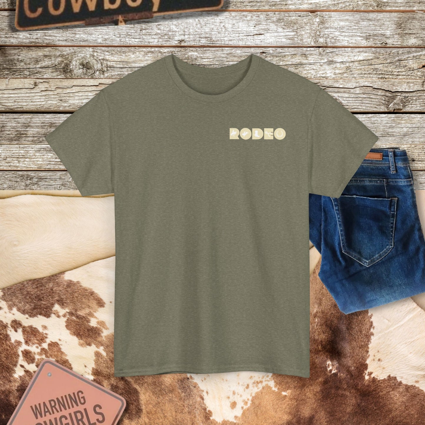 Flag Rodeo Tee
