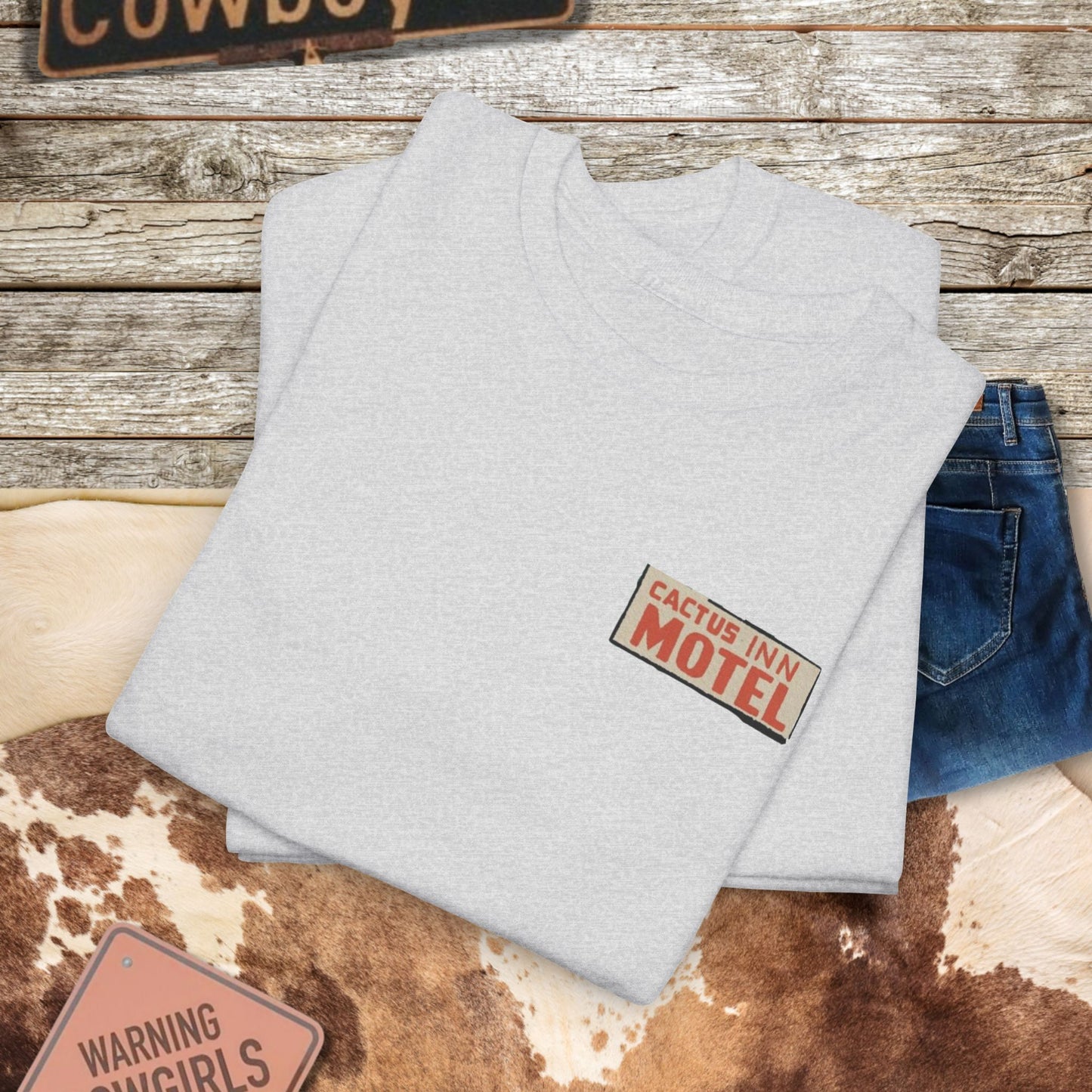 Western Cactus Motel Tee