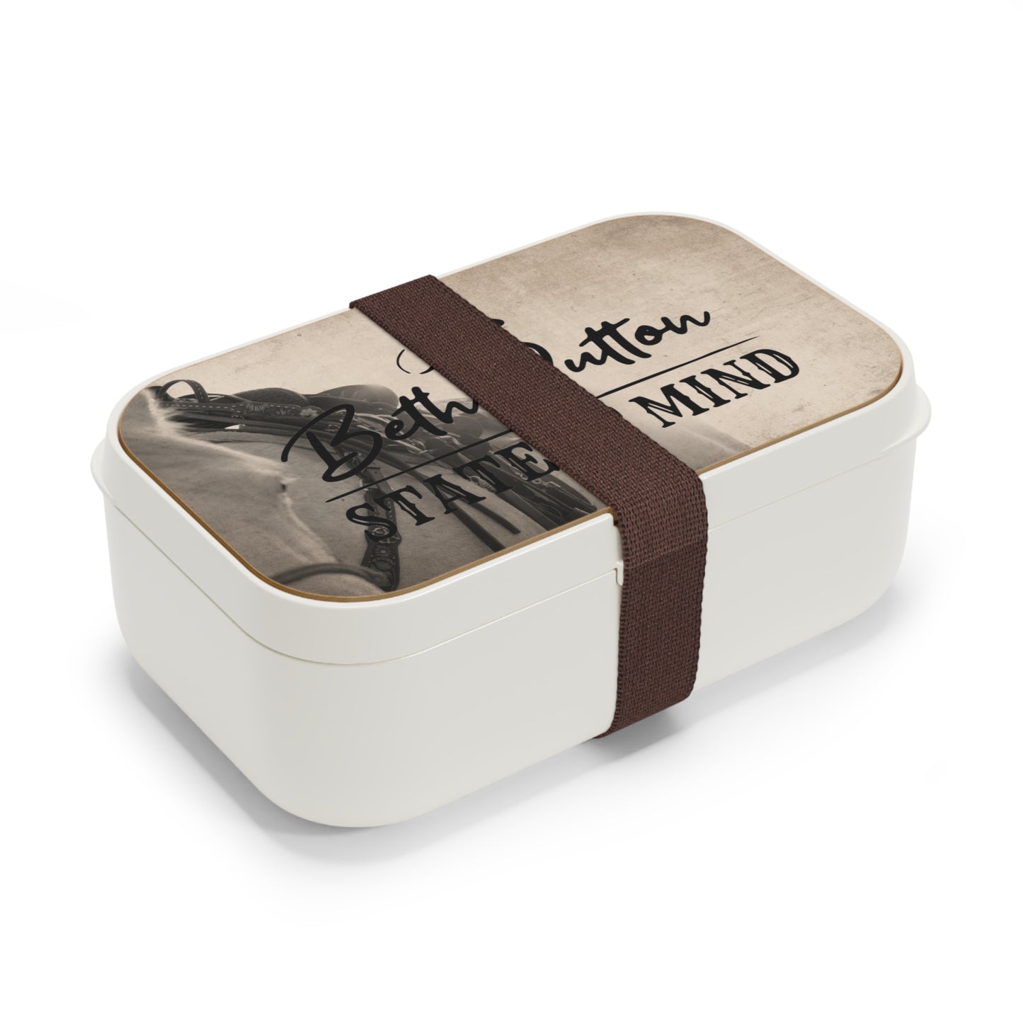 Beth Dutton Horse Bento Lunch Box - 'Beth Dutton STATE OF MIND' Design