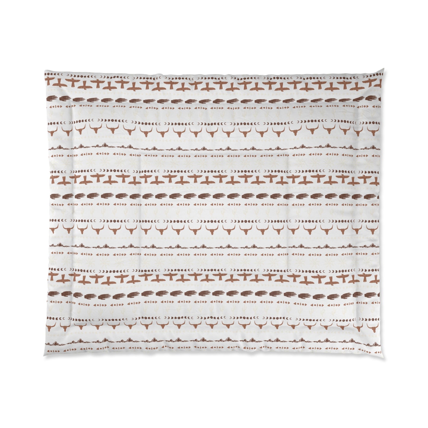 Boho Chic Comforter – Cozy Earthy Tones for a Serene Bedroom