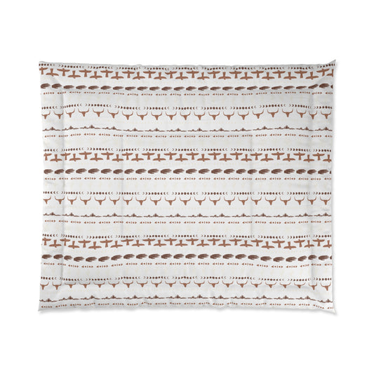 Boho Chic Comforter – Cozy Earthy Tones for a Serene Bedroom