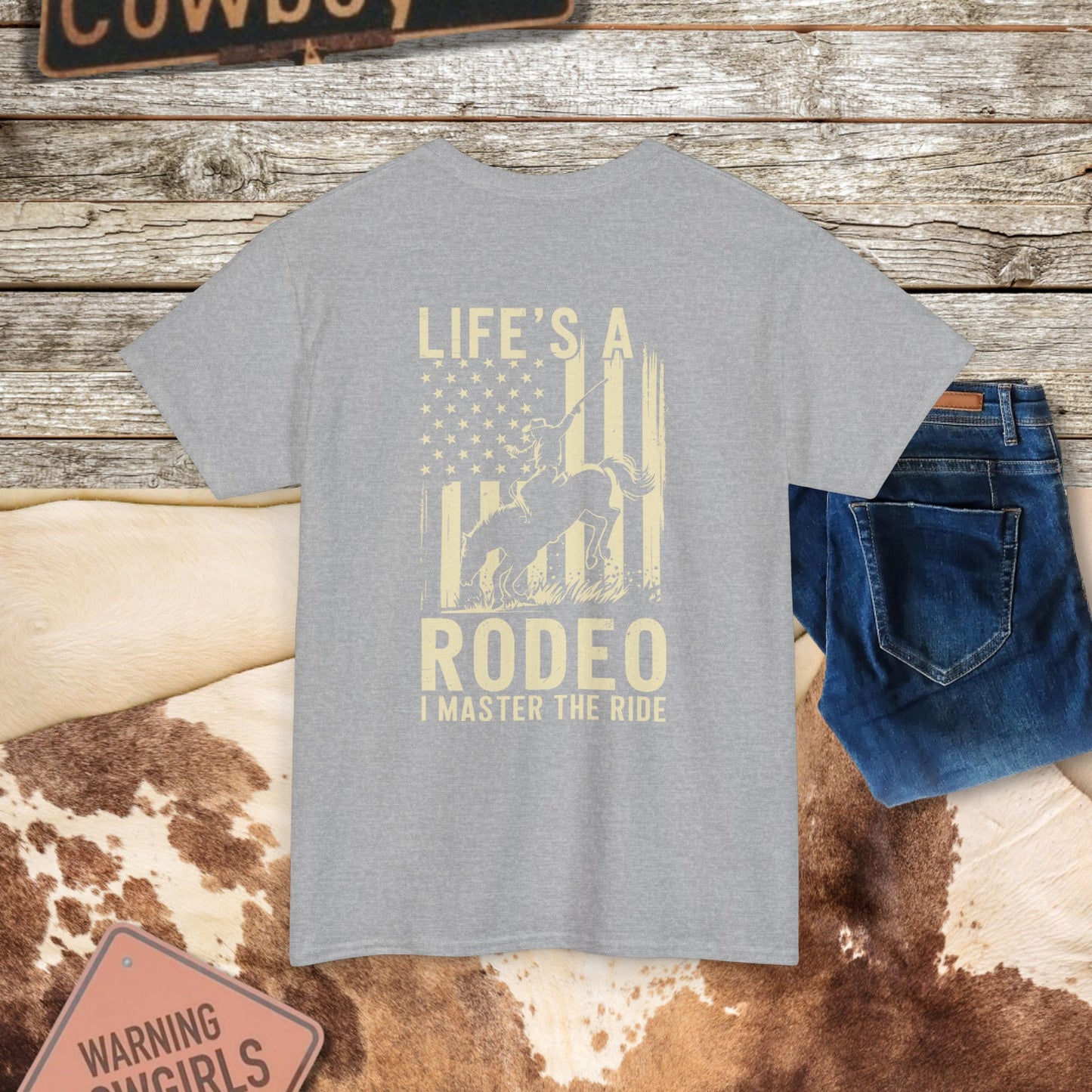 Flag Rodeo Tee