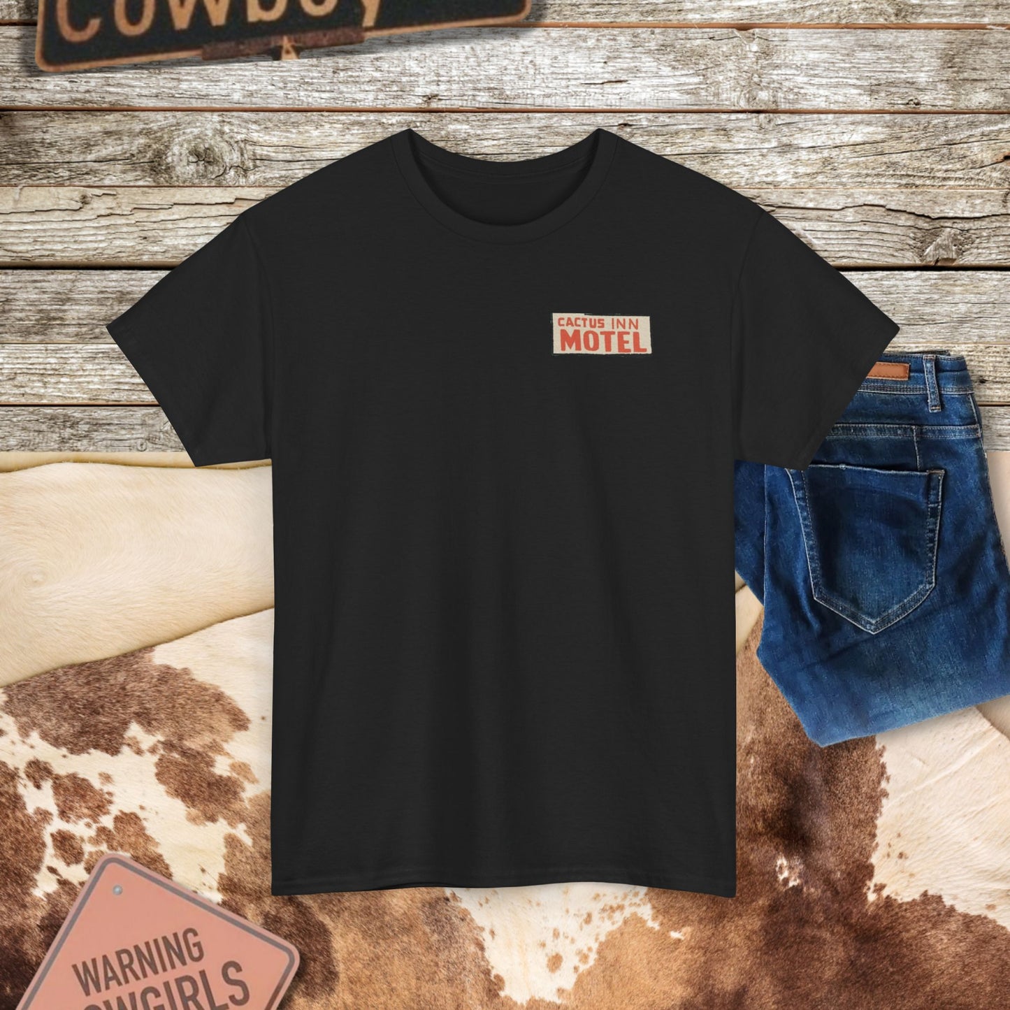 Western Cactus Motel Tee