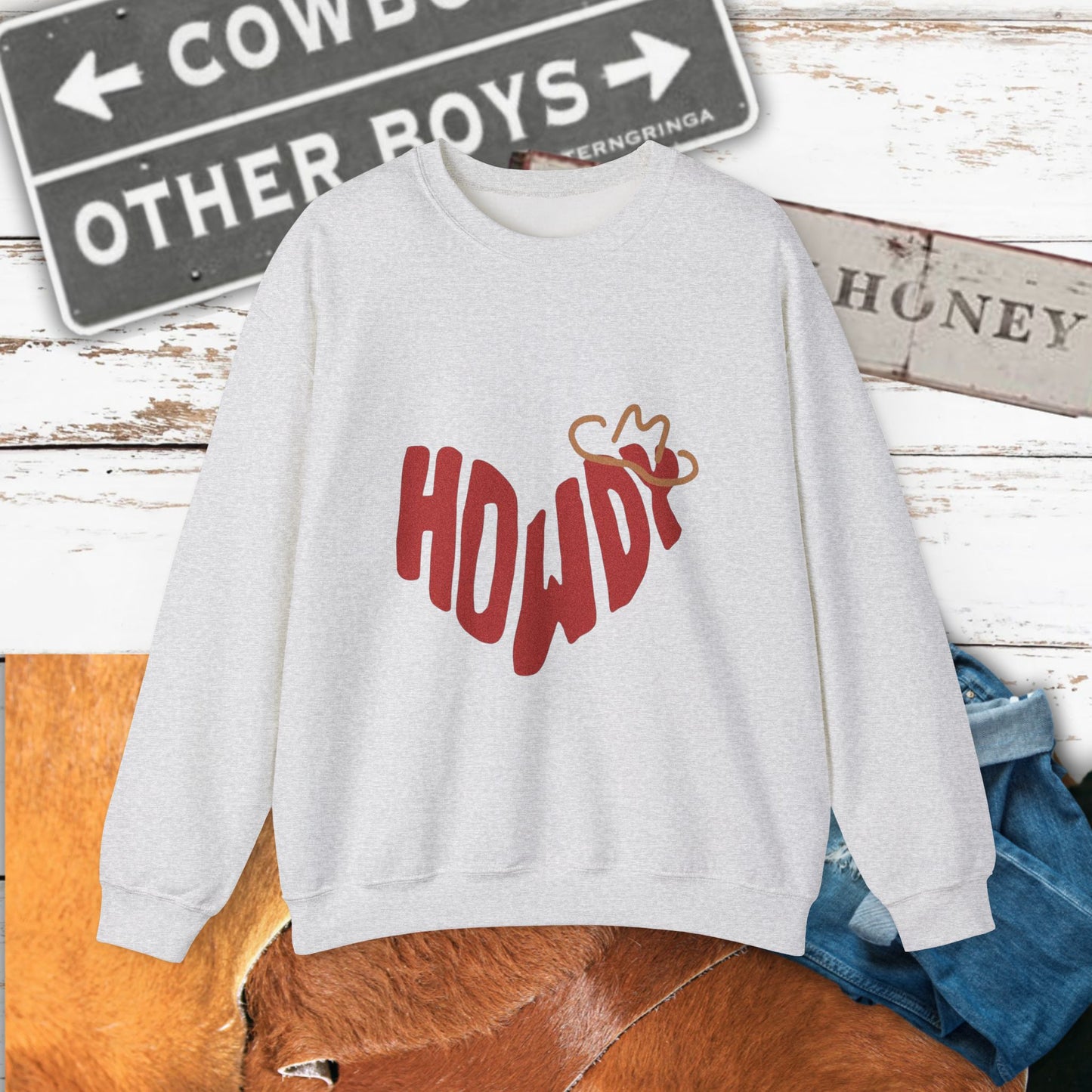 Howdy Western Crewneck