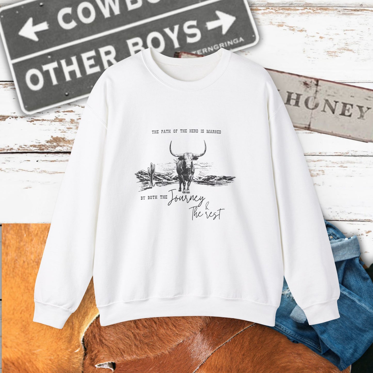 Journey & Path Crewneck