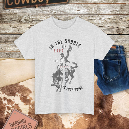 Christian Cross Western Tee Shirt