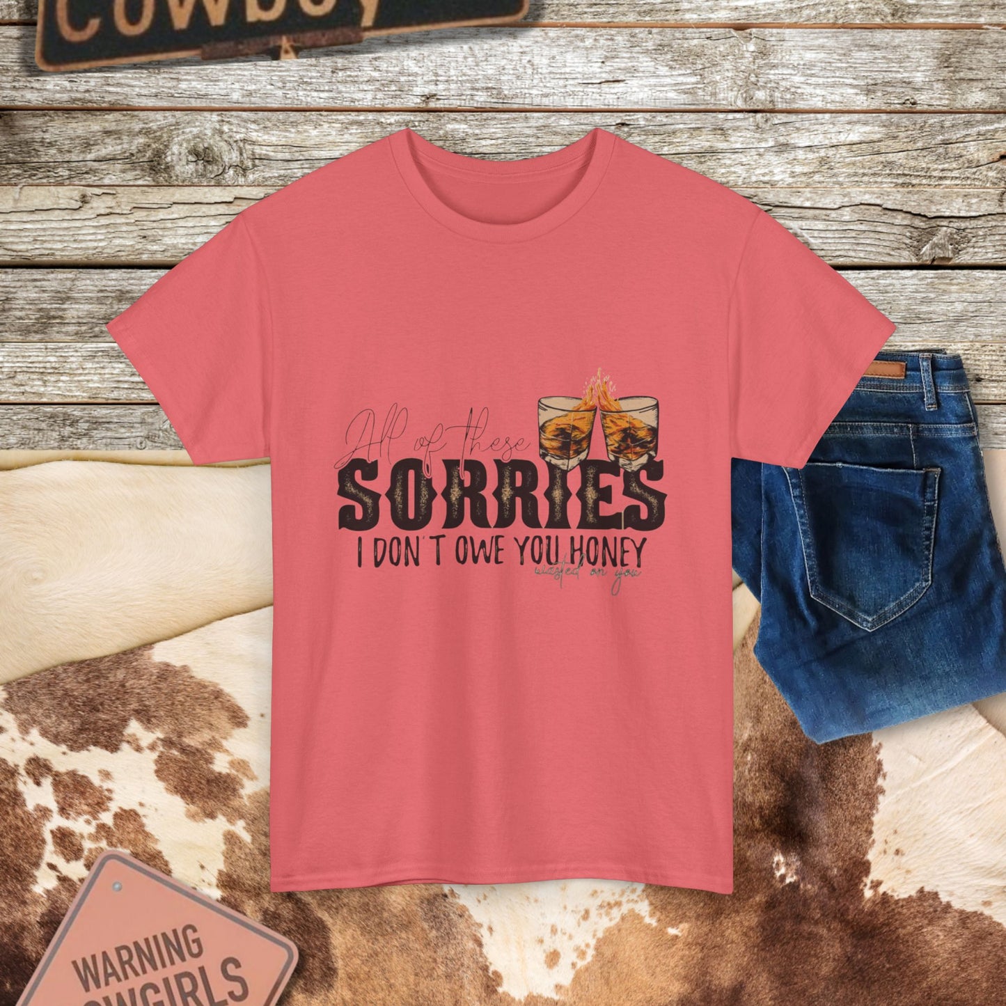 Sorries Drinking Comfy Tee