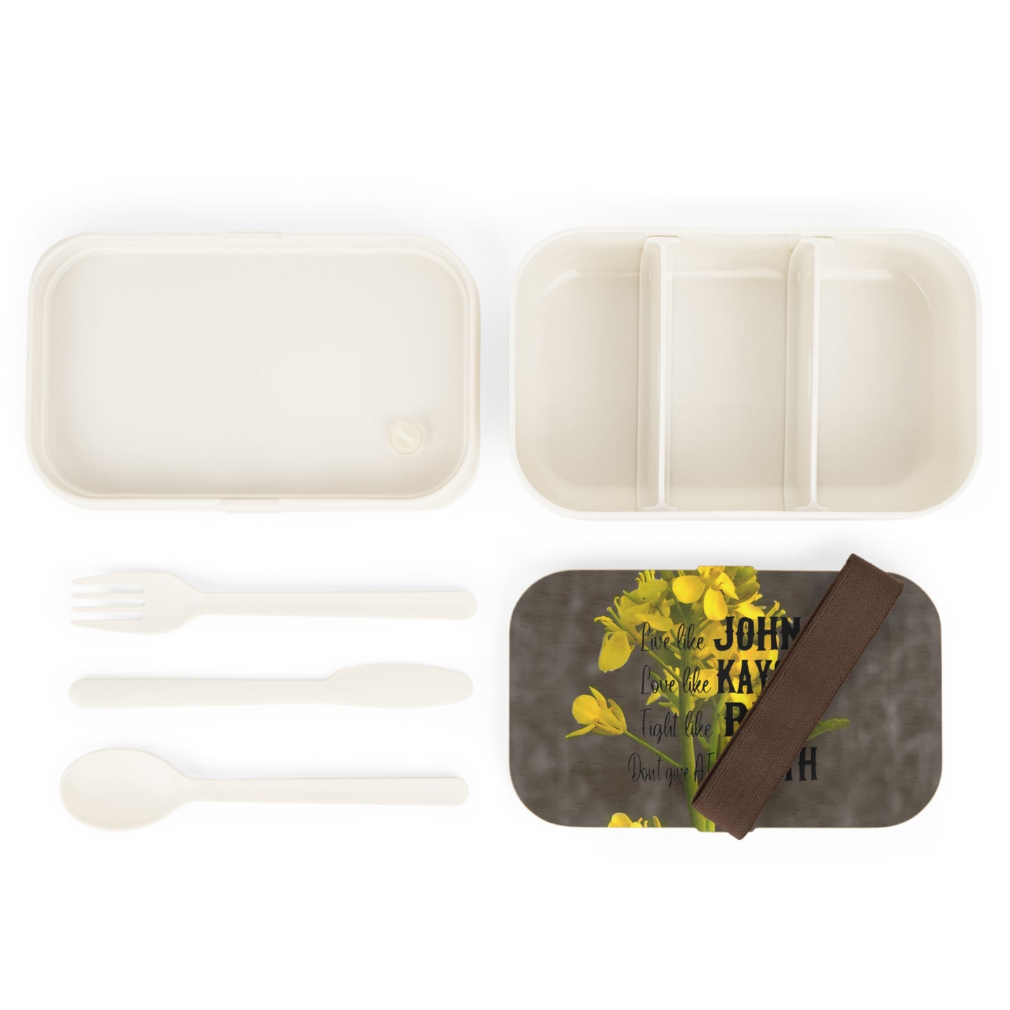 Inspirational Yellowstone Lunch Box - Live Like John, Love Like Kayce, Fight Like Rip, Don't Give Up Like Beth