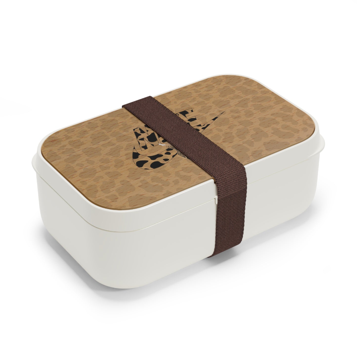 Highland Cow Print Bento Lunch Box - Stylish & Functional Meal Prep Container