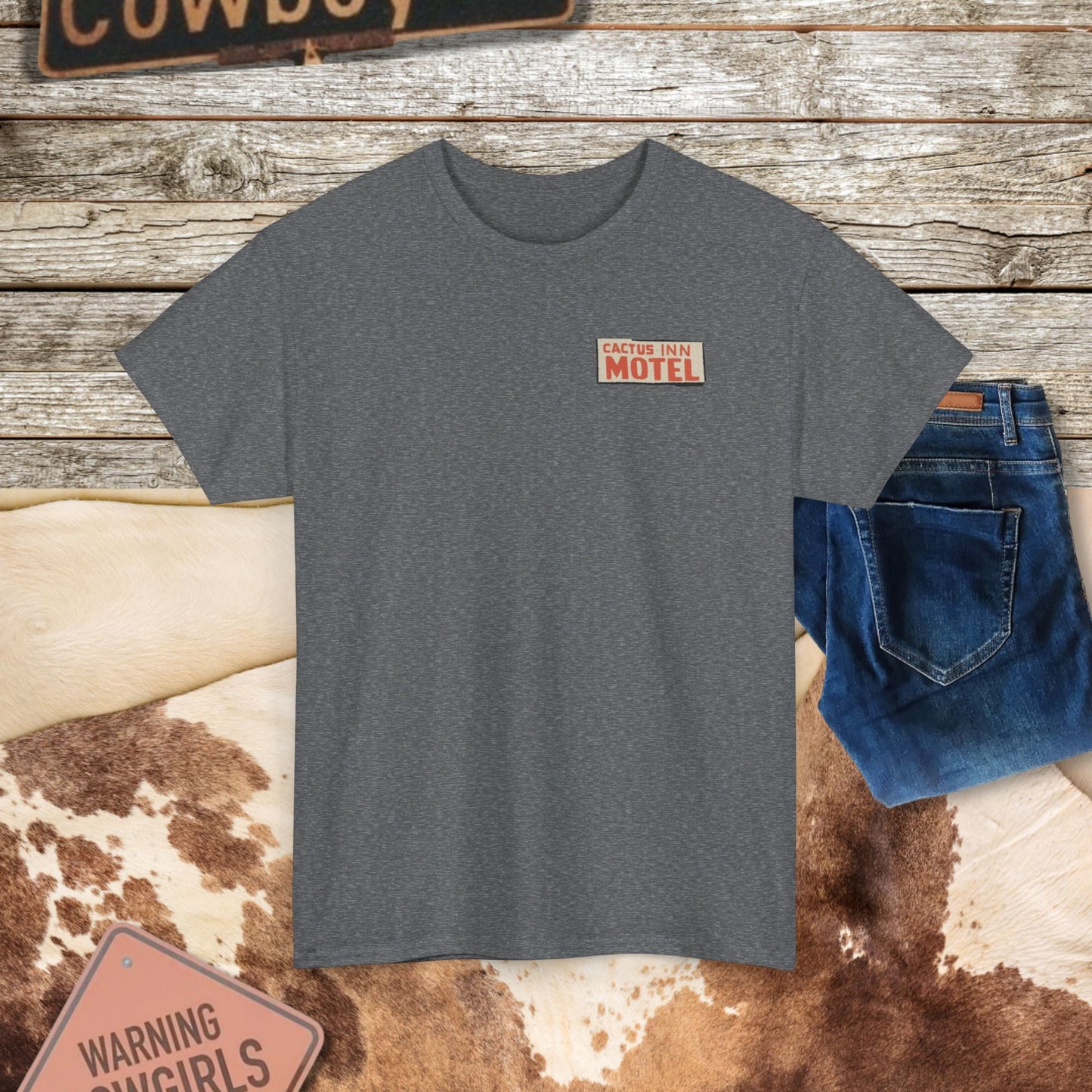 Western Cactus Motel Tee