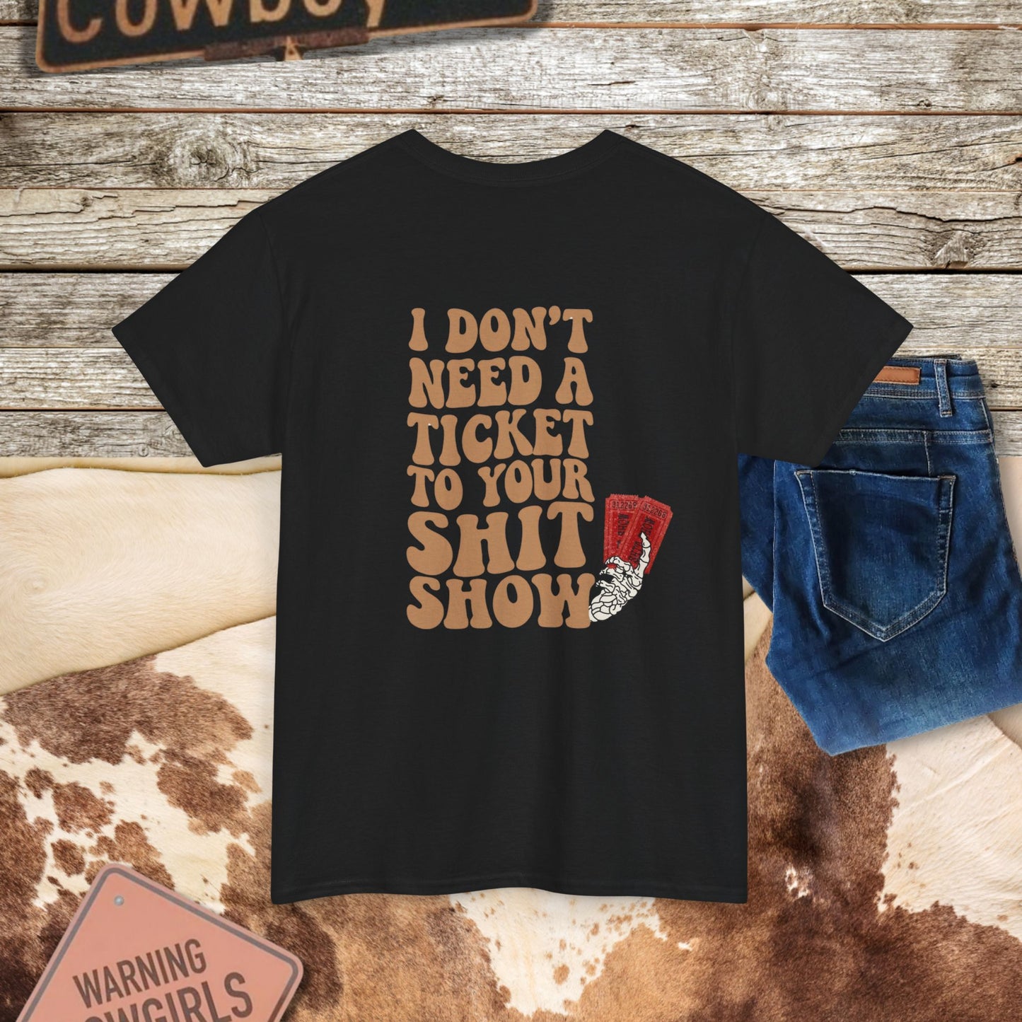 Ticket Show Tee