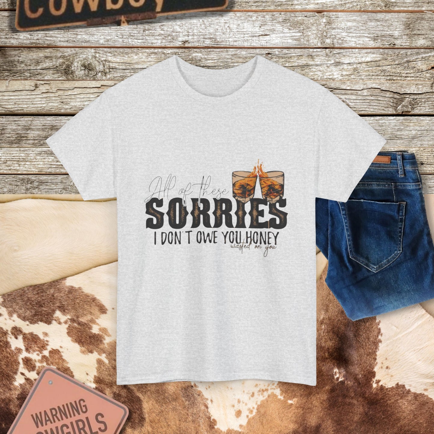 Sorries Drinking Comfy Tee