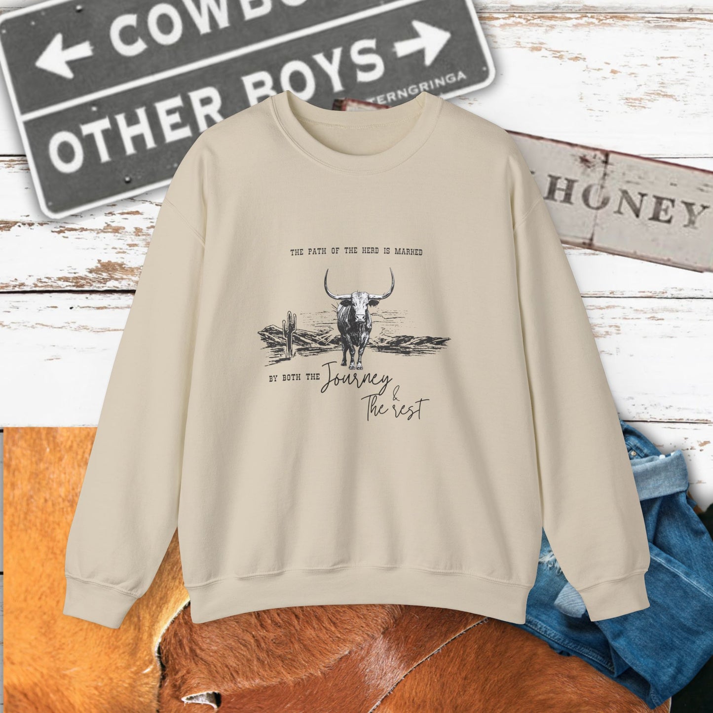 Journey & Path Crewneck