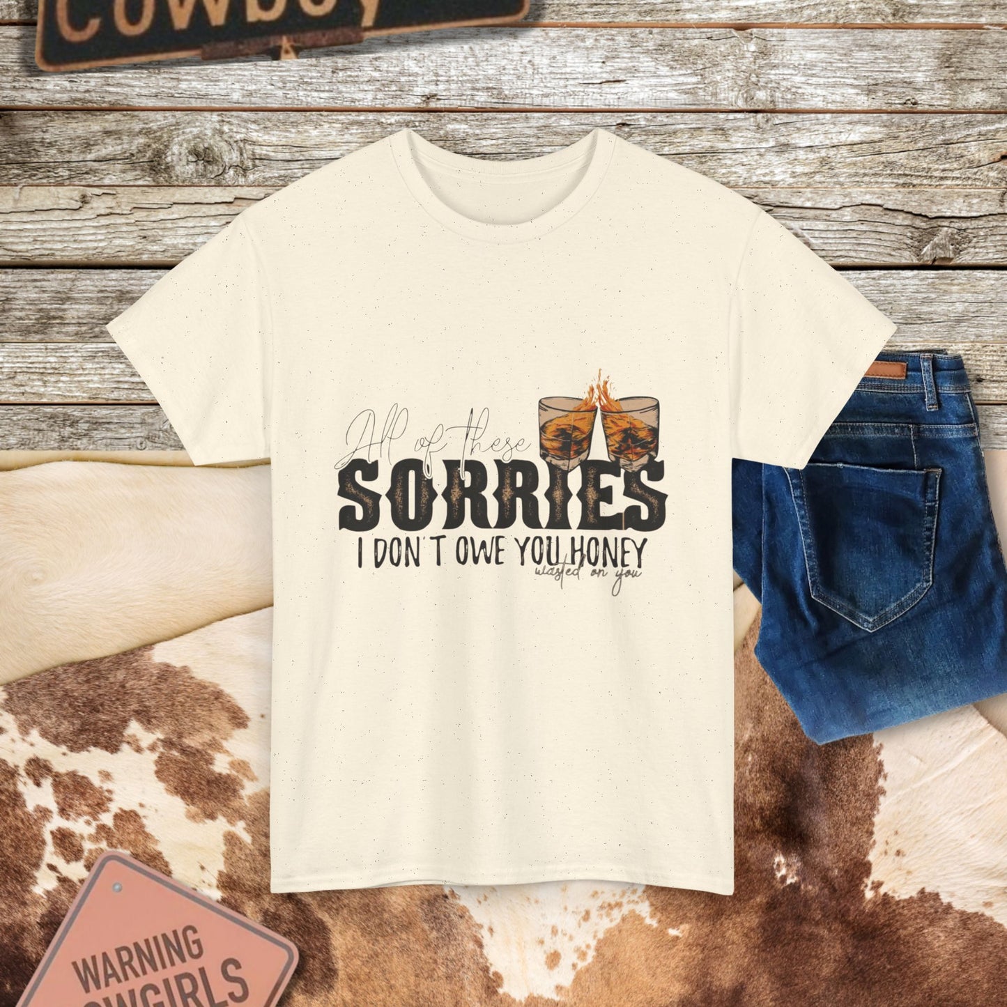 Sorries Drinking Comfy Tee